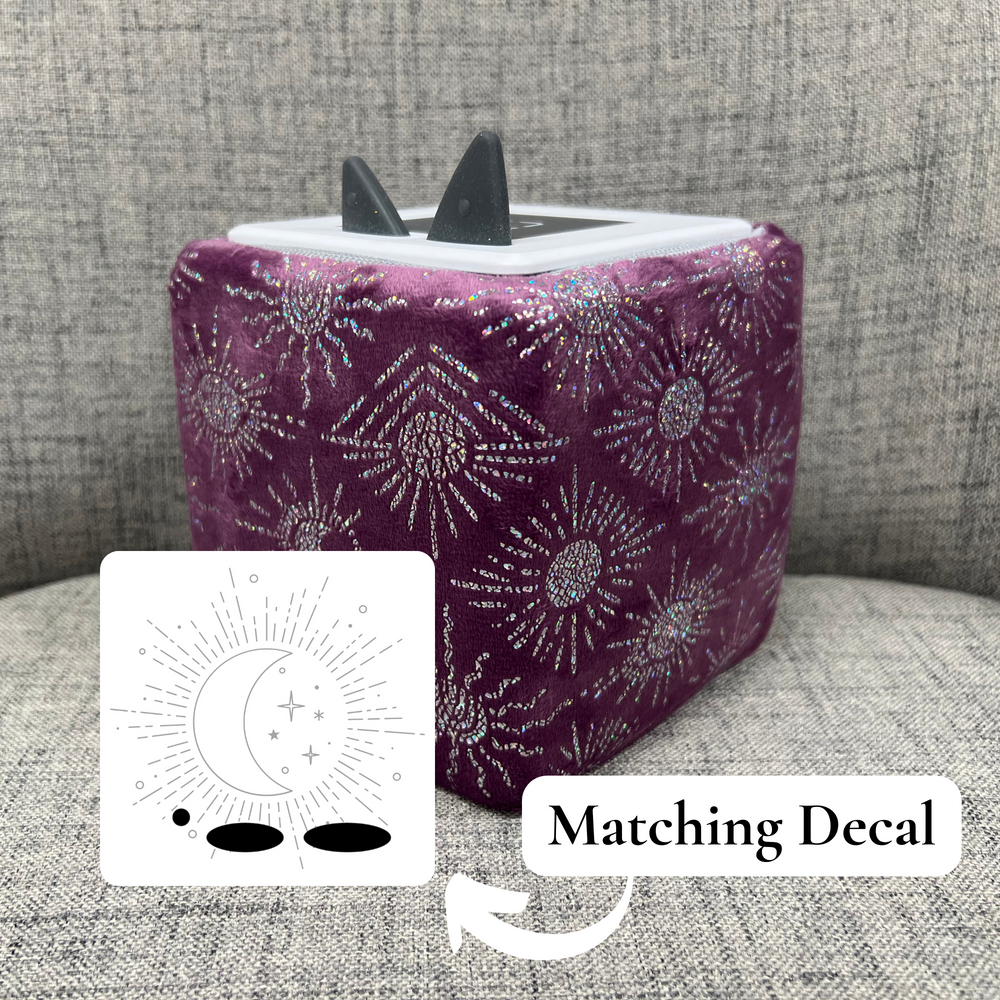
                  
                    Pink and Silver Velvet Cloth Cover
                  
                