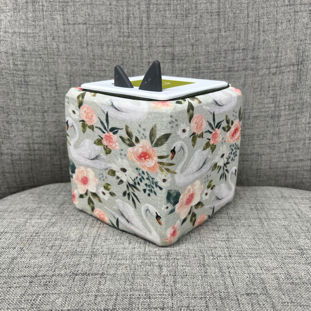 
                  
                    Swan Floral - Cloth Cover
                  
                