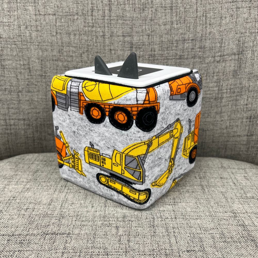 Yellow and Orange Construction - Cloth Cover