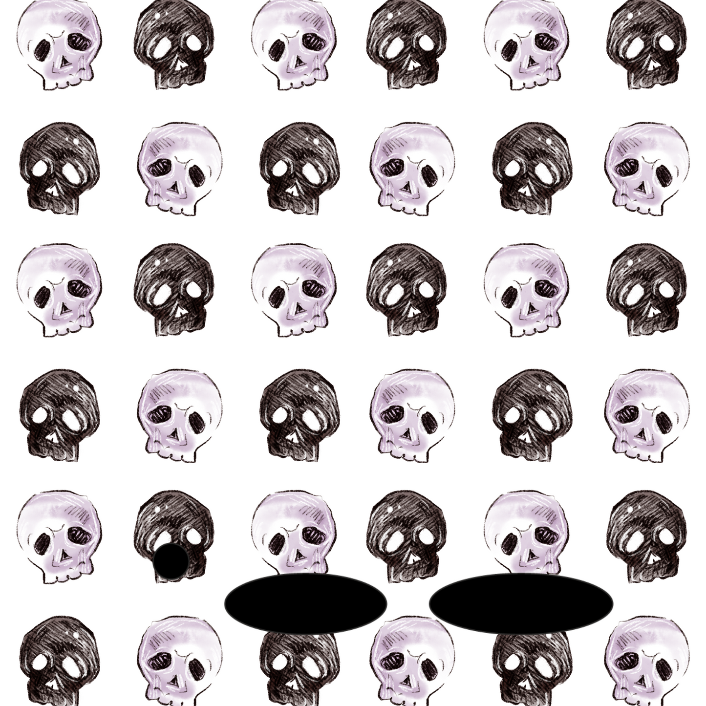 
                  
                    Protective Stickers - Purple and Black Skulls
                  
                