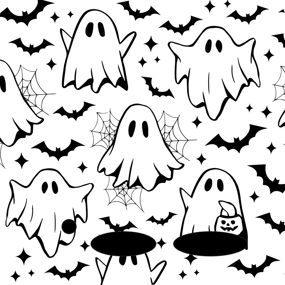 Protective Stickers - Ghost Sketch