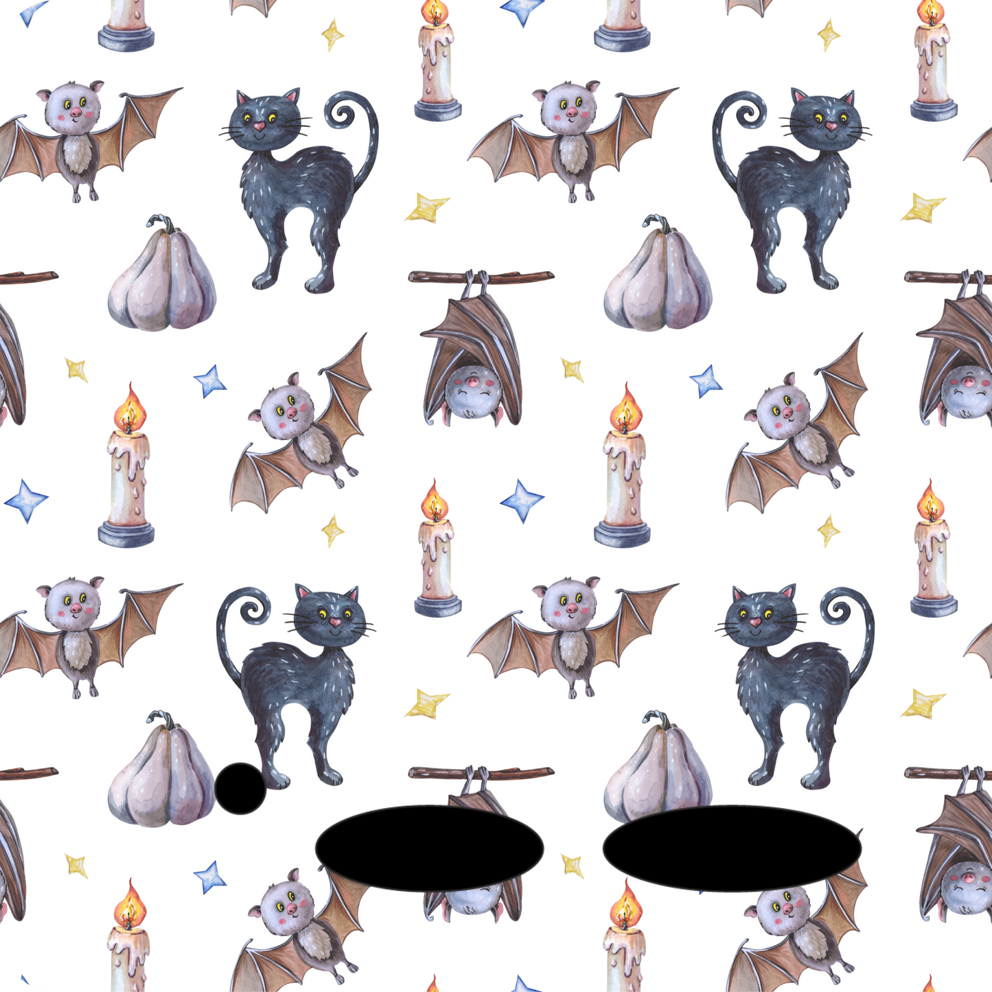 
                  
                    Protective Stickers - Cats and Bats with Candles
                  
                