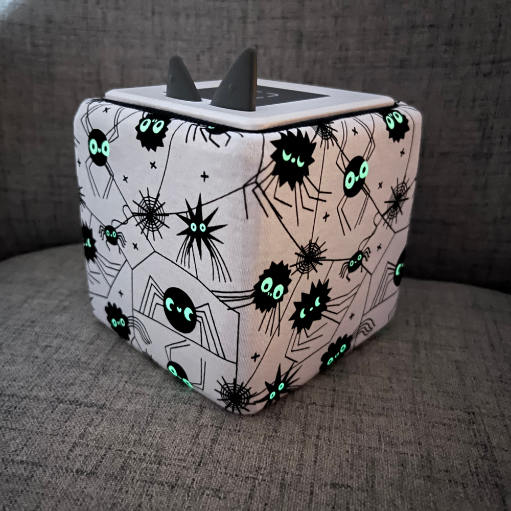 
                  
                    Spiders Glow in the Dark Cloth Cover
                  
                