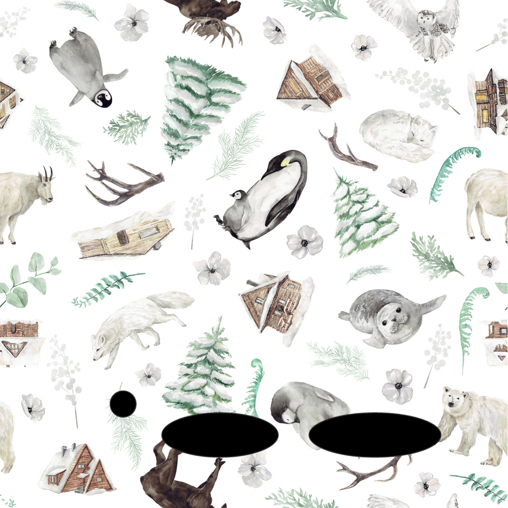 Protective Stickers - Winter Animals