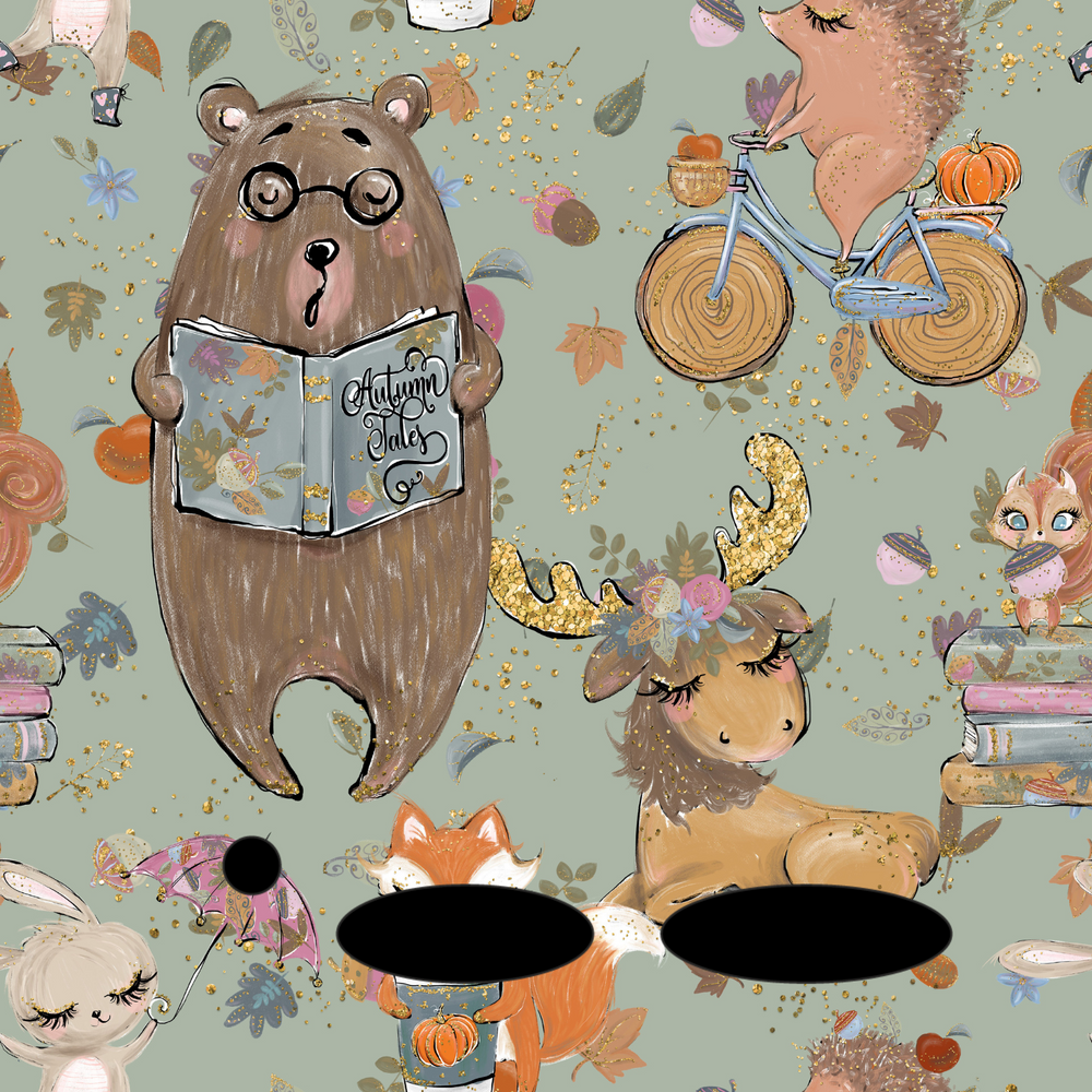 Protective Stickers - Fall Critters