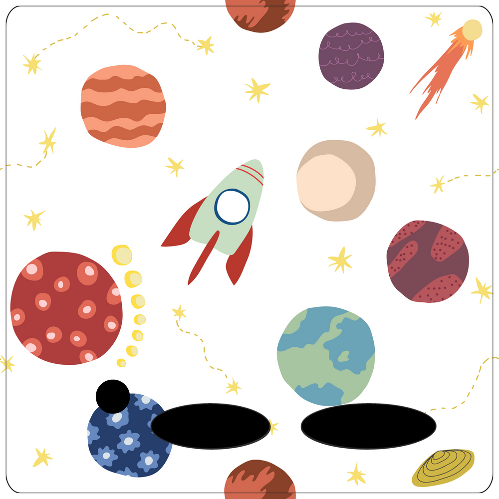 
                  
                    Protective Stickers - Planets and Rocket Light
                  
                