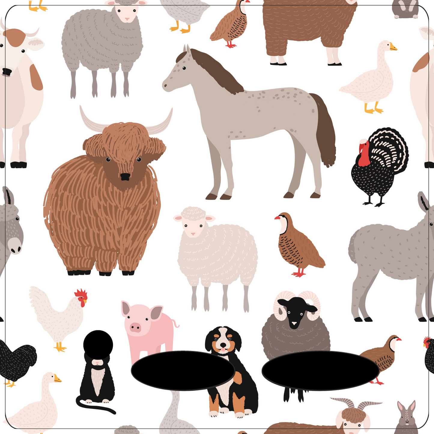 
                  
                    Protective Stickers - Farm Animals Blocky
                  
                