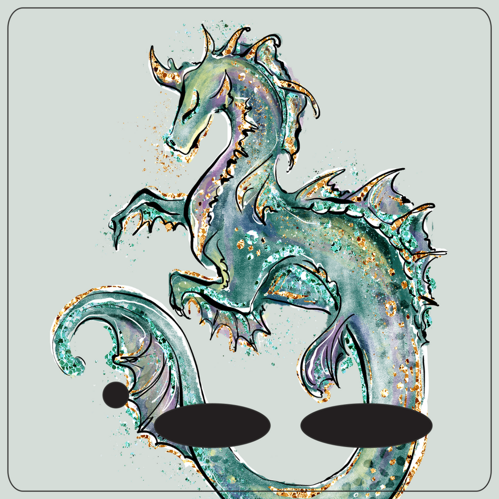 Protective Stickers - Sea Dragon