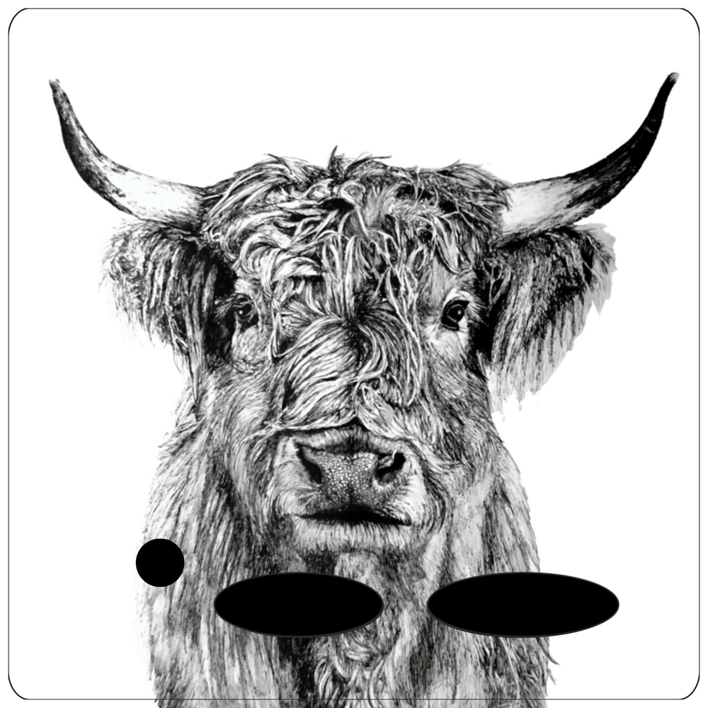 
                  
                    Protective Stickers - Highland Cow
                  
                
